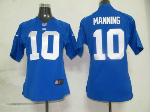 Nike women Game nfl Nike Nike Nike Jerseyss New York Giants 10 Manning Authentic blue